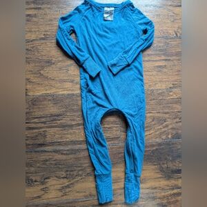 Little Sleepies - Twilight Teal Cozy Crescent Zippy